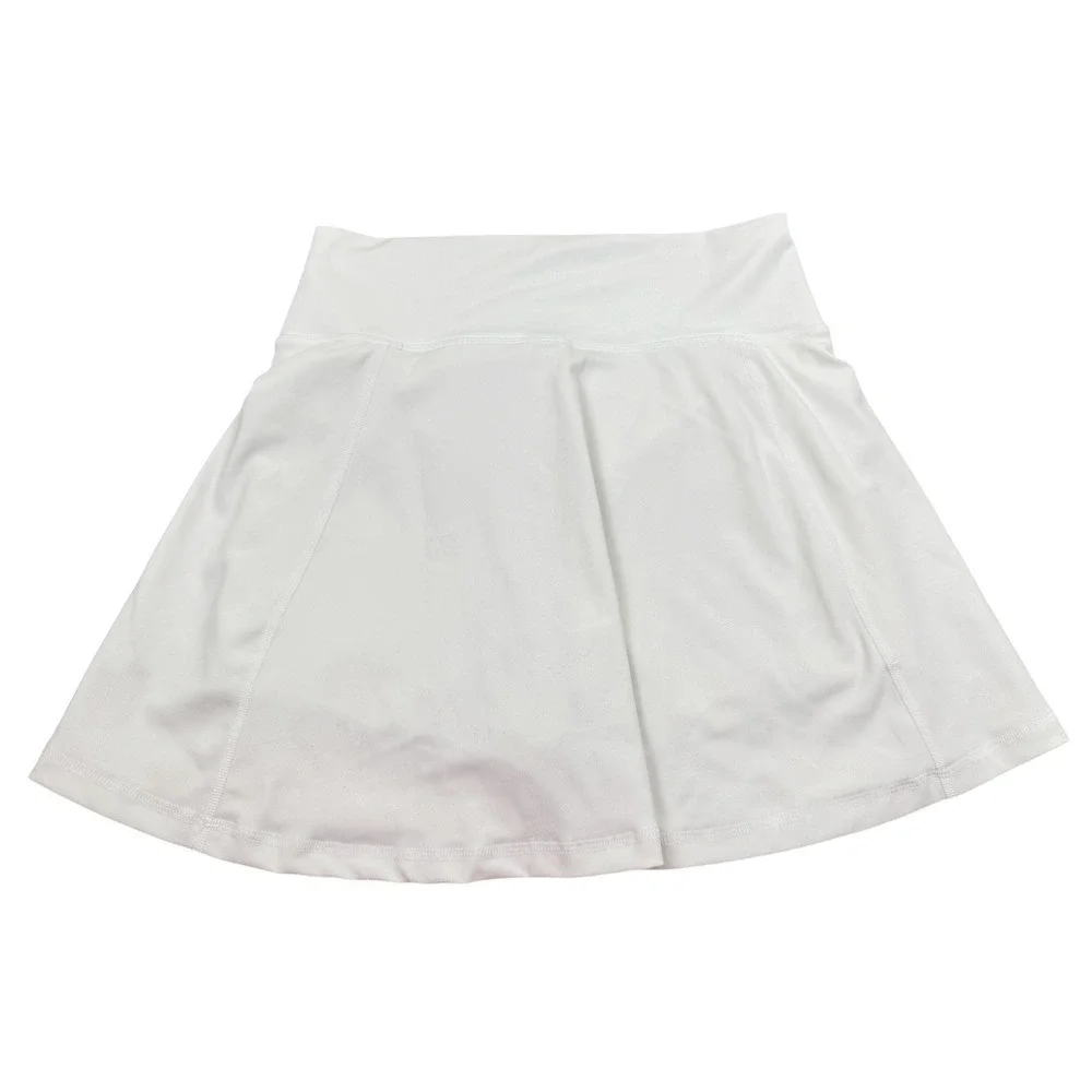 J. Crew Active White Skirt w/ Shorts Under Skort Small Tennis Golf Sports